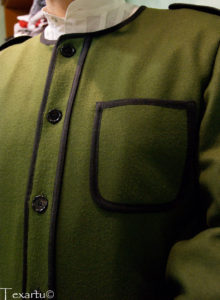 Kaiku chaqueta vasca verde