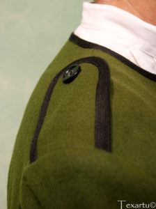 Kaiku chaqueta vasca verde