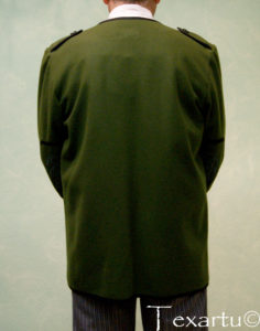Kaiku chaqueta vasca verde