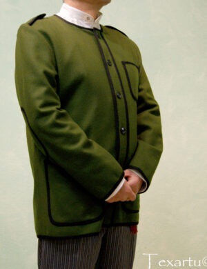 Kaiku chaqueta vasca verde