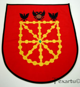Escudo Navarra bordado